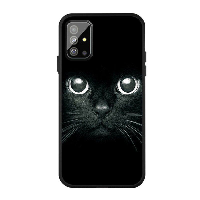 Skal För Samsung Galaxy A51 Cat Eyes