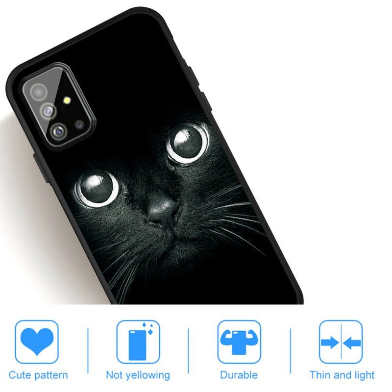 Skal För Samsung Galaxy A51 Cat Eyes