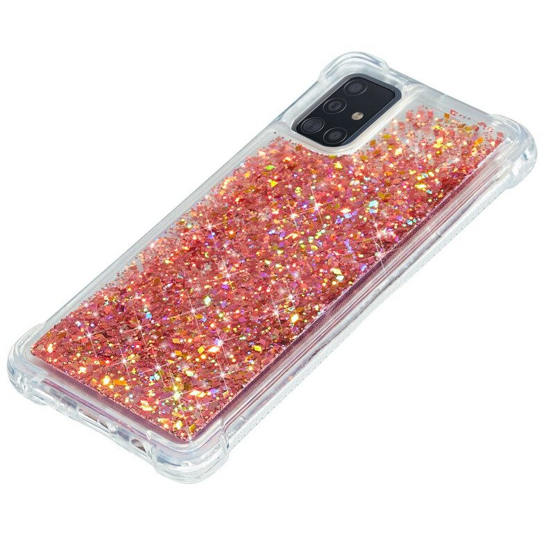 Skal För Samsung Galaxy A51 Desire Glitter