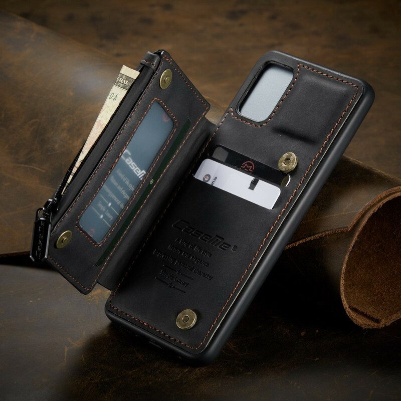 Skal För Samsung Galaxy A51 Plånboksfodral Caseme Plånboksstil
