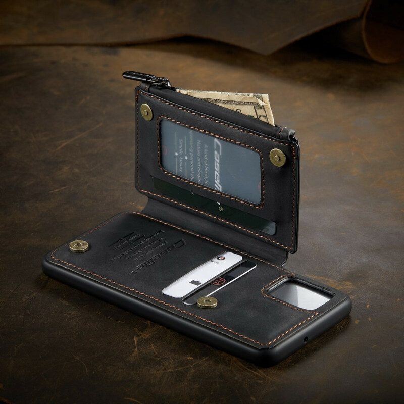 Skal För Samsung Galaxy A51 Plånboksfodral Caseme Plånboksstil