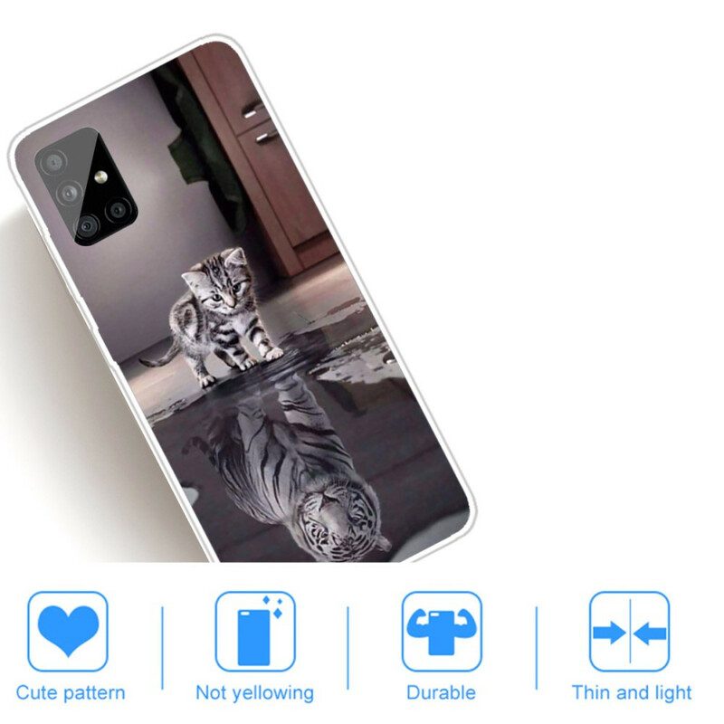 Skal För Samsung Galaxy A51 Tigern Ernest