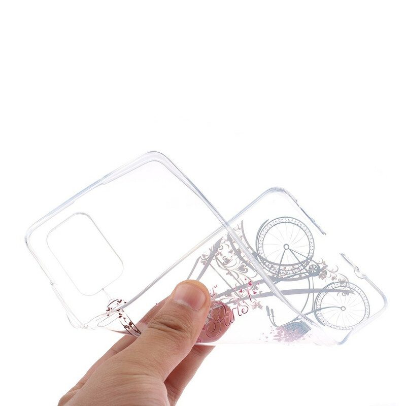 Skal För Samsung Galaxy A51 Transparent Bonjour Paris