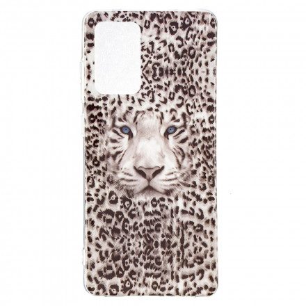 Skal För Samsung Galaxy A52 4G / A52 5G / A52s 5G Fluorescerande Leopard