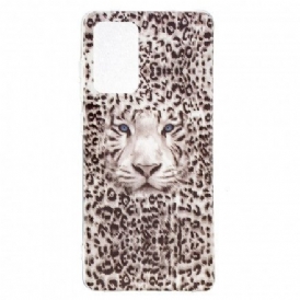 Skal För Samsung Galaxy A52 4G / A52 5G / A52s 5G Fluorescerande Leopard