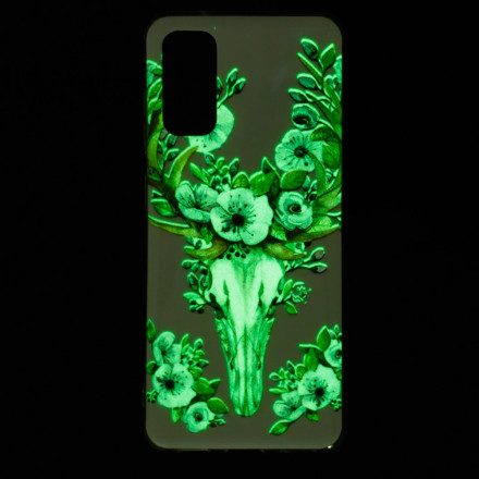 Skal För Samsung Galaxy A52 4G / A52 5G / A52s 5G Fluorescerande Majestic Stag