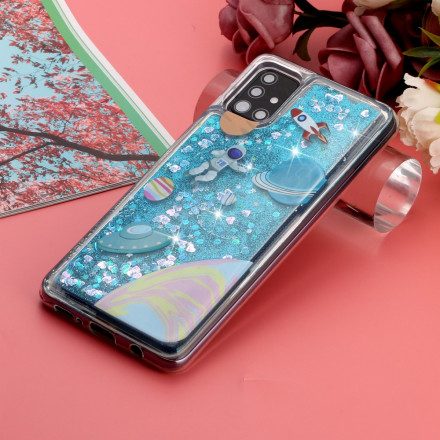 Skal För Samsung Galaxy A52 4G / A52 5G / A52s 5G Glitterutrymme