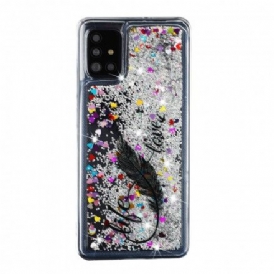 Skal För Samsung Galaxy A52 4G / A52 5G / A52s 5G Liv & Kärlek Glitter