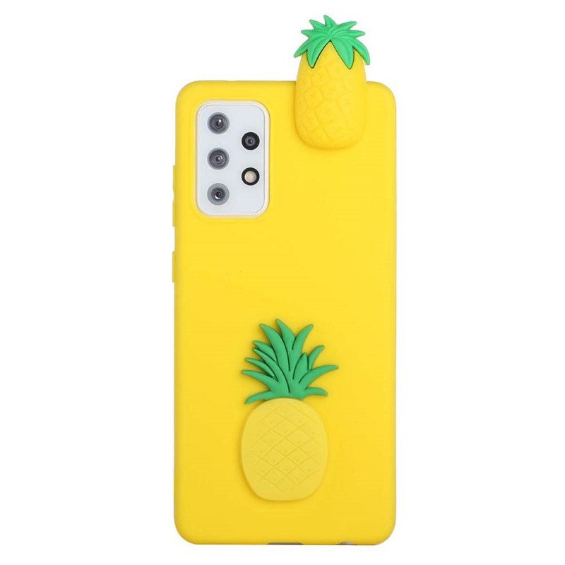 Skal För Samsung Galaxy A53 5G 3d Ananas