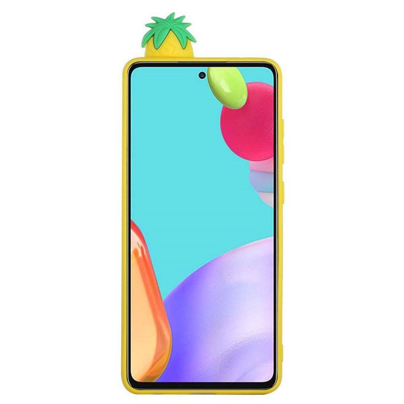 Skal För Samsung Galaxy A53 5G 3d Ananas