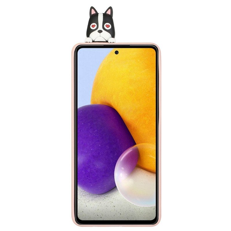 Skal För Samsung Galaxy A53 5G 3d-hund