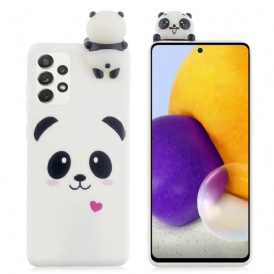 Skal För Samsung Galaxy A53 5G Älskar Panda 3d