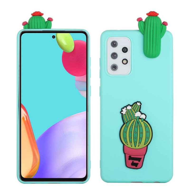 Skal För Samsung Galaxy A53 5G Cactus Madness 3d