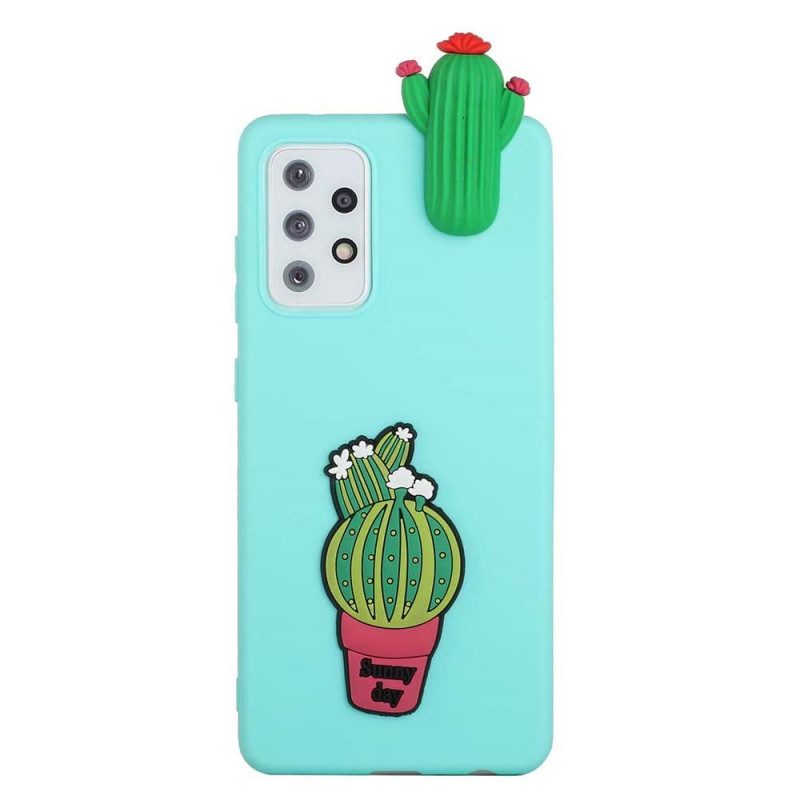 Skal För Samsung Galaxy A53 5G Cactus Madness 3d