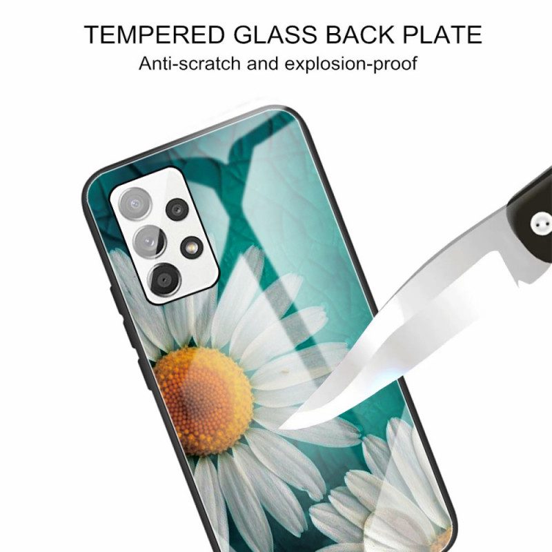 Skal För Samsung Galaxy A53 5G Daisy Härdat Glas