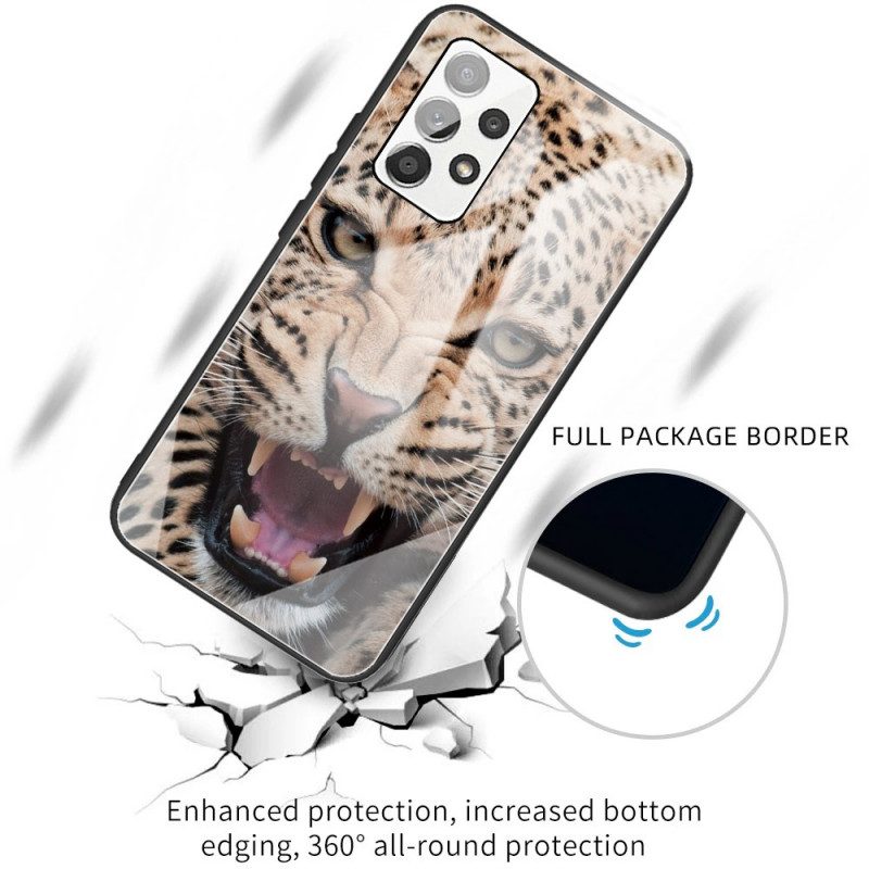 Skal För Samsung Galaxy A53 5G Leopardhärdat Glas