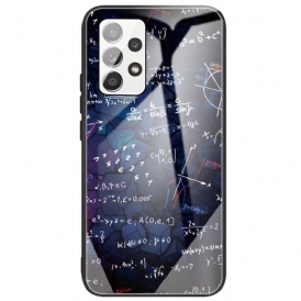 Skal För Samsung Galaxy A53 5G Matematiska Beräkningar Av Härdat Glas