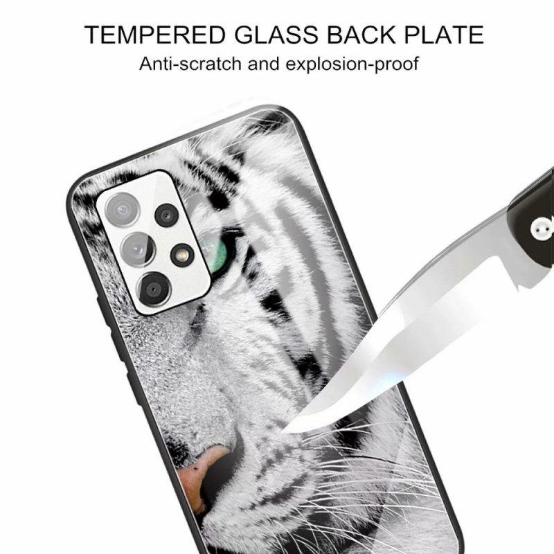 Skal För Samsung Galaxy A53 5G Tiger Härdat Glas