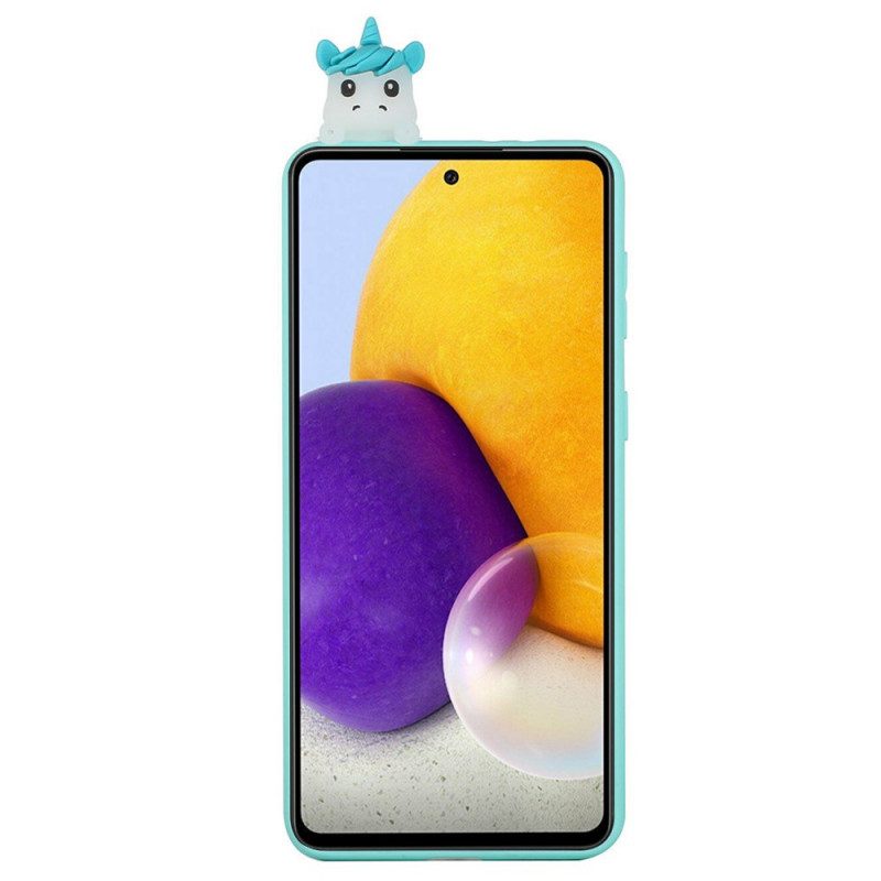 Skal För Samsung Galaxy A53 5G Unicorn Fun 3d