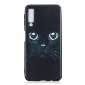 Skal För Samsung Galaxy A7 Cat Eyes