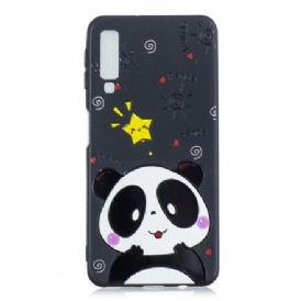Skal För Samsung Galaxy A7 Panda Star