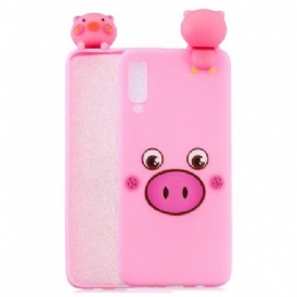 Skal För Samsung Galaxy A70 Apolon The Pig 3d