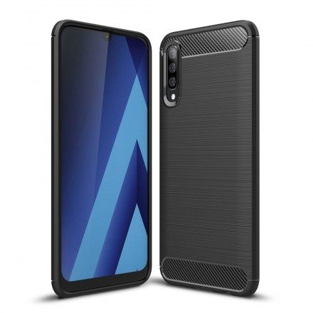 Skal För Samsung Galaxy A70 Borstad Kolfiber