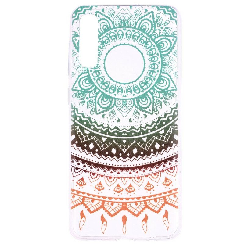 Skal För Samsung Galaxy A70 Vintagefärgad Mandala Sömlös