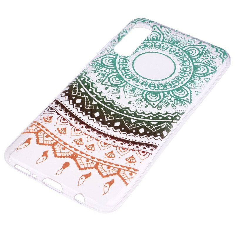 Skal För Samsung Galaxy A70 Vintagefärgad Mandala Sömlös