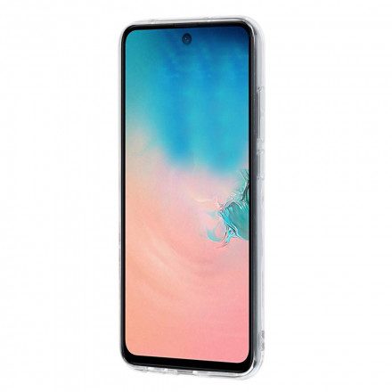 Skal För Samsung Galaxy A71 5G Geometri Marmorvariation