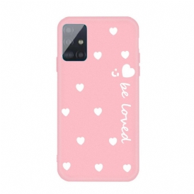 Skal För Samsung Galaxy A71 Be Loved Heart Silikon