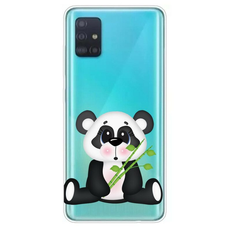 Skal För Samsung Galaxy A71 Transparent Sad Panda