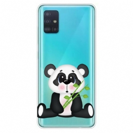 Skal För Samsung Galaxy A71 Transparent Sad Panda