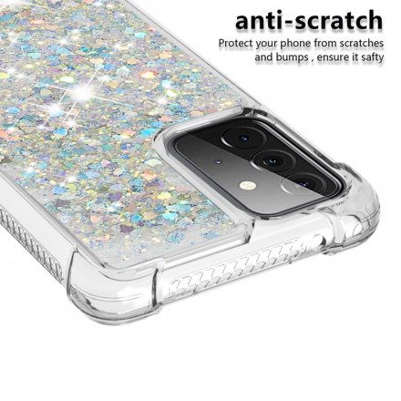 Skal För Samsung Galaxy A72 4G / 5G Desire Glitter