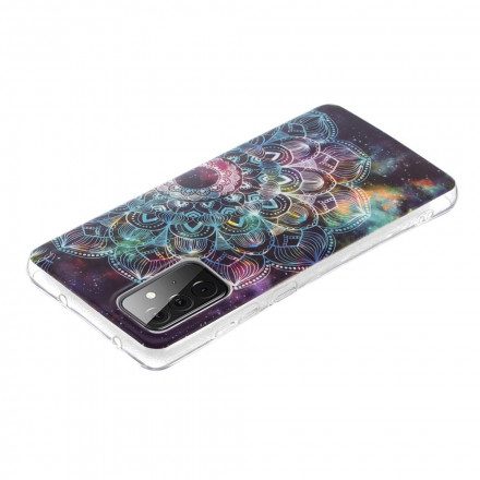 Skal För Samsung Galaxy A72 4G / 5G Fluorescerande Färgglada Mandala