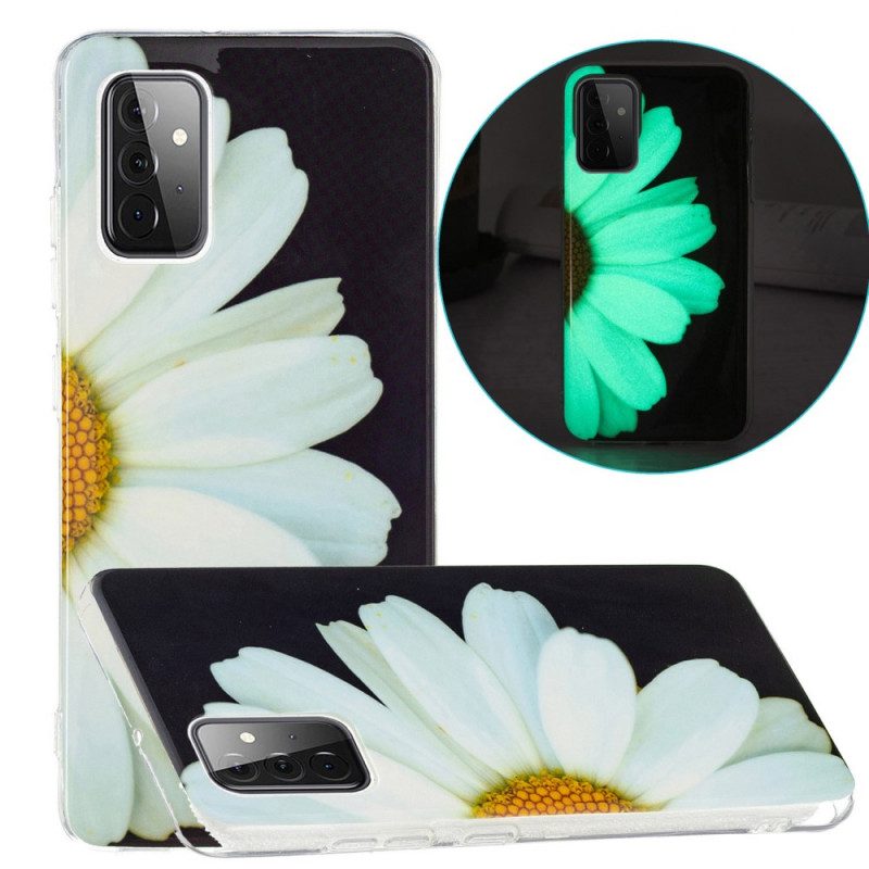 Skal För Samsung Galaxy A72 4G / 5G Fluorescerande Flower Series