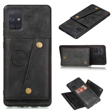 Skal För Samsung Galaxy A72 4G / 5G Plånboksfodral Snap-plånbok