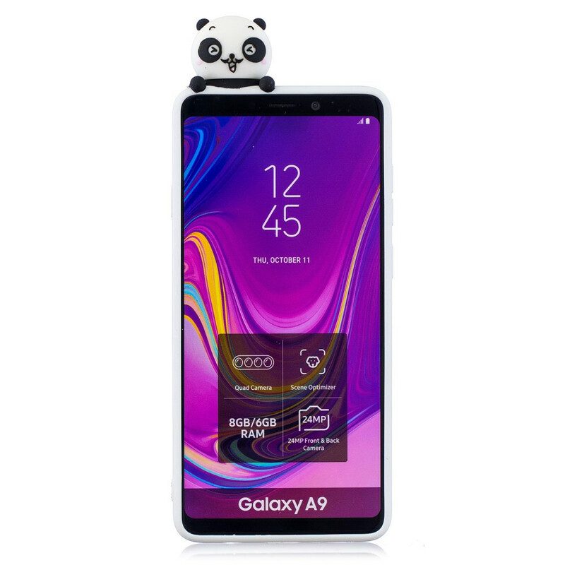 Skal För Samsung Galaxy A9 Super Panda 3d