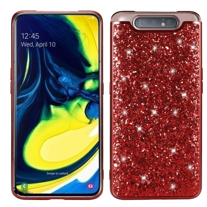 Skal För Samsung Galaxy A90 / A80 Premium Glitter