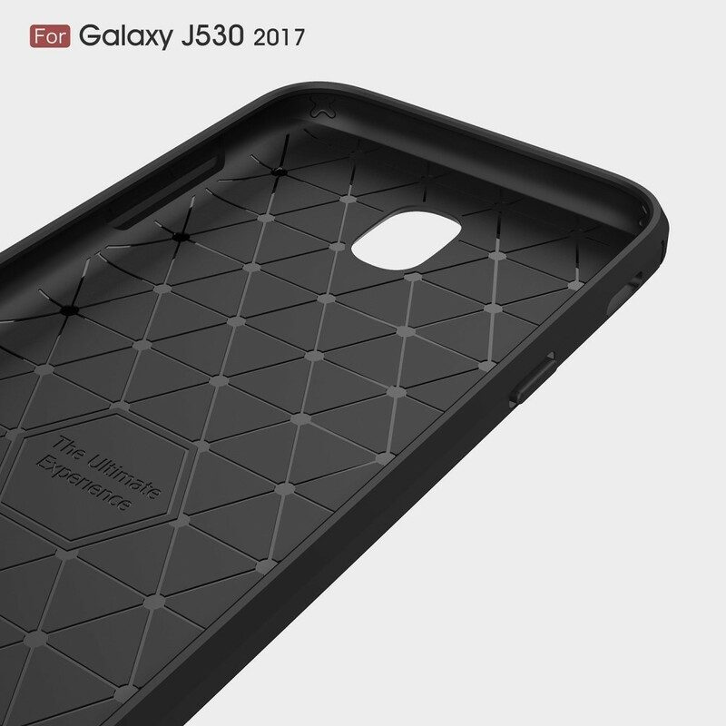 Skal För Samsung Galaxy J5 2017 Borstad Kolfiber