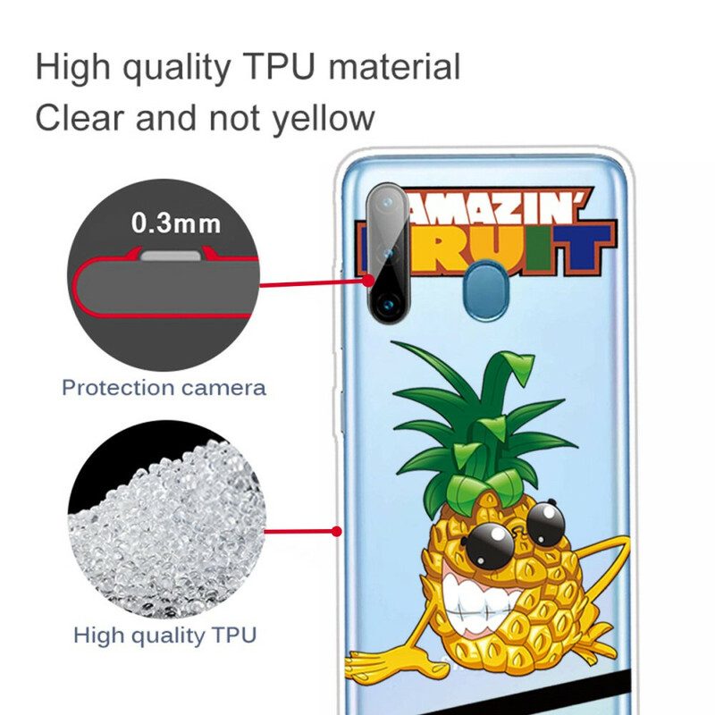 Skal För Samsung Galaxy M11 Fantastisk Frukt