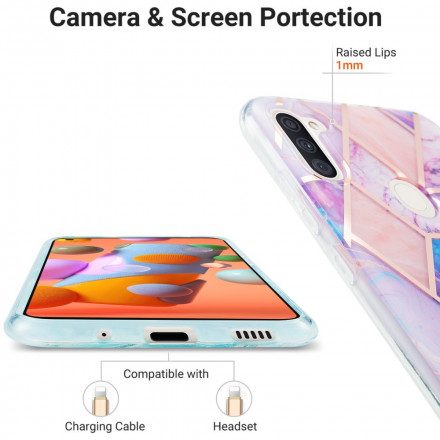 Skal För Samsung Galaxy M11 Ultradesign Marmor