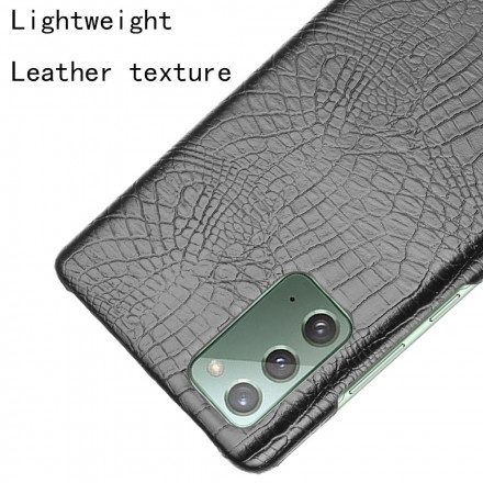 Skal För Samsung Galaxy M31 Krokodilskinnseffekt