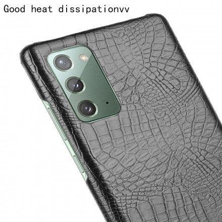 Skal För Samsung Galaxy M31 Krokodilskinnseffekt