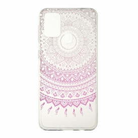 Skal För Samsung Galaxy M31 Transparent Färgad Mandala