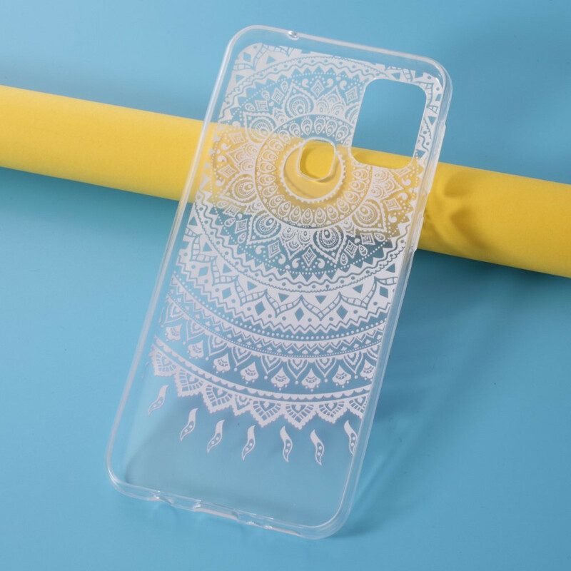 Skal För Samsung Galaxy M31 Transparent Färgad Mandala