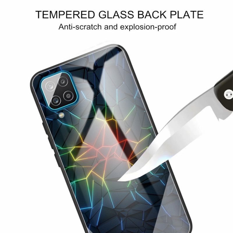 Skal För Samsung Galaxy M32 Härdat Glasgeometri