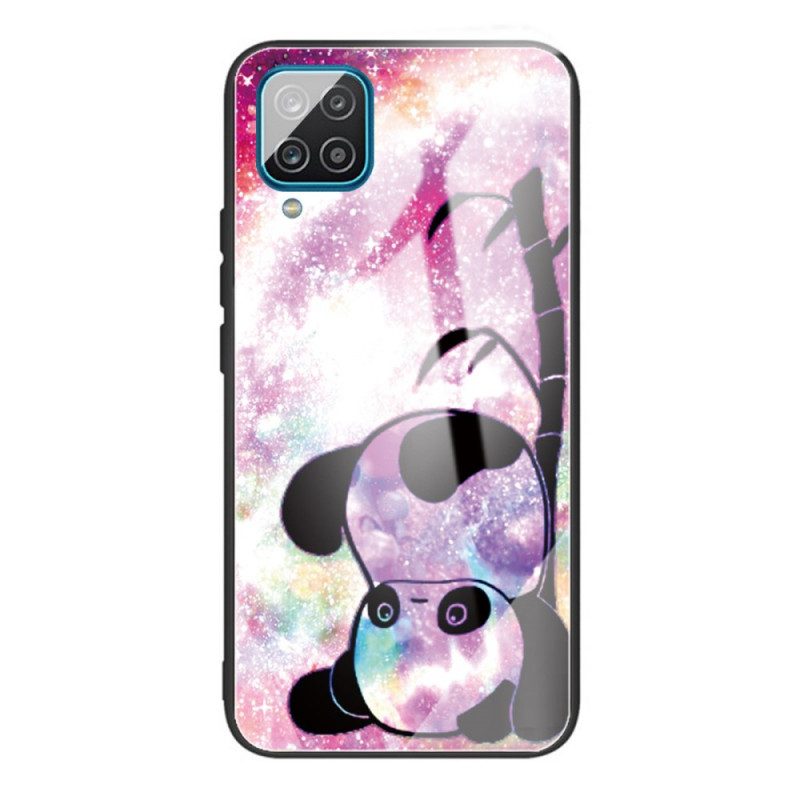 Skal För Samsung Galaxy M32 Panda Härdat Glas