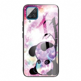 Skal För Samsung Galaxy M32 Panda Härdat Glas