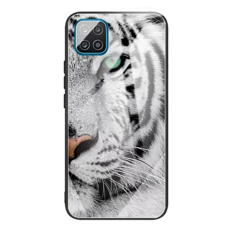 Skal För Samsung Galaxy M32 Tiger Härdat Glas